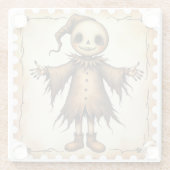 Grin & Scare It: Der Trickster-Untersetzer Glasuntersetzer (Rückseite)