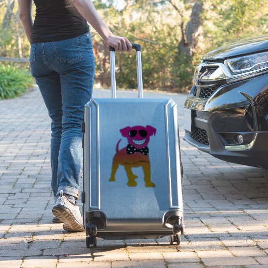 GRIN UND BEAR ES AUFKLEBER (Koffer Insitu)