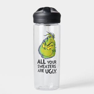 Grinch Alle deine Pullover sind hässlich Trinkflasche
