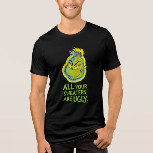 Grinch Alle deine Pullover sind hässlich Zitat