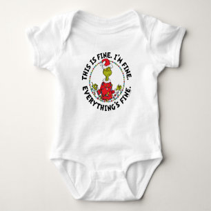 Grinch Alles ist in Ordnung Baby Strampler