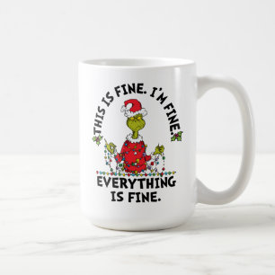 Grinch Alles ist in Ordnung Kaffeetasse