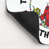 Grinch | Alles ist in Ordnung Mousepad (Ecke)