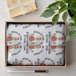 Grinch Alles ist in Ordnung Seidenpapier