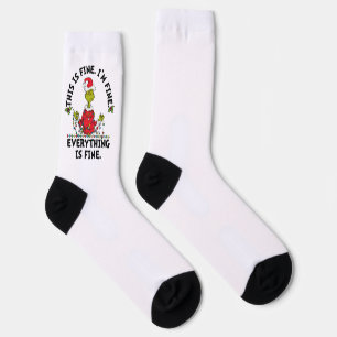 Grinch Alles ist in Ordnung Socken