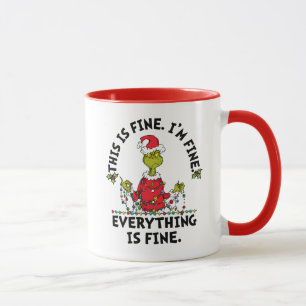 Grinch Alles ist in Ordnung Tasse