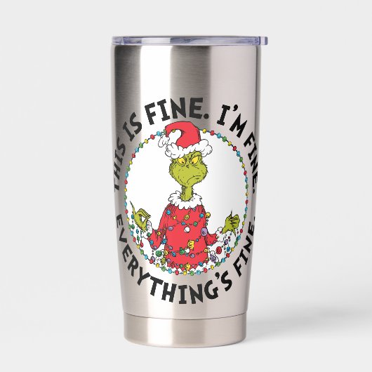 Grinch | Alles ist in Ordnung Thermobecher (Links)