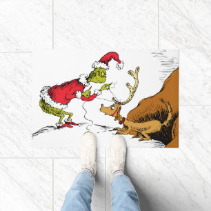 Grinch bereitet Max den Rentier vor Fußmatte