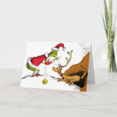 Grinch bereitet Max den Rentier vor Karte (Vorderseite)