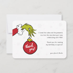 Grinch Böser Geburtstag Danke schön