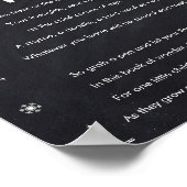 Grinch Chalkboard Gästebuch-Party-Zeichen Poster (Ecke)