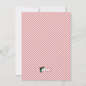 Grinch Chalkboard Geburtstag Dankeskarte (Rückseite)