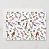 Grinch Chalkboard Geburtstag Einladung (Rückseite)