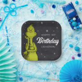Grinch Chalkboard Geburtstag Pappteller (Party)