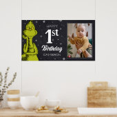 Grinch Chalkboard Geburtstag Poster (Küche)