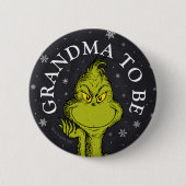 Grinch Chalkboard | Oma zu sein Button (Vorderseite)