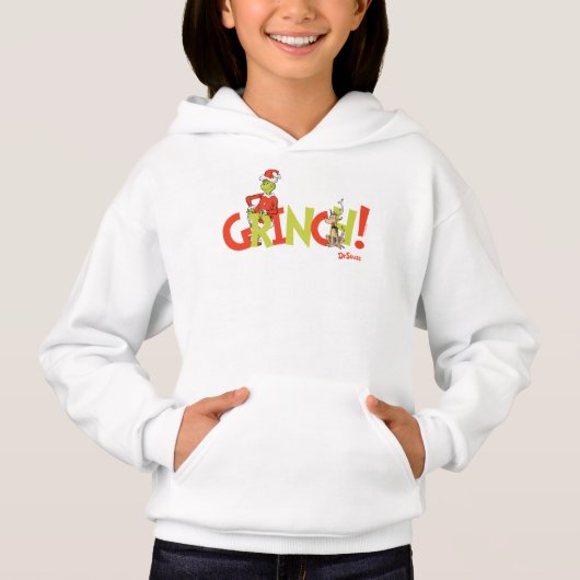 Grinch! Character Logo Graphic Hoodie (Vorderseite)