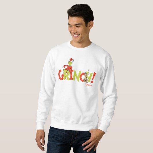Grinch! Character Logo Graphic Sweatshirt (Vorne ganz)