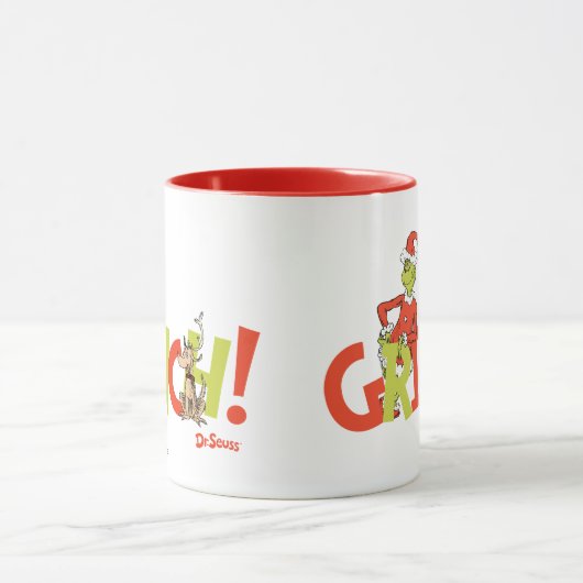 Grinch! Character Logo Graphic Tasse (Zentrum)