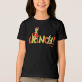 Grinch! Character Logo Graphic Tri-Blend Shirt (Vorderseite)