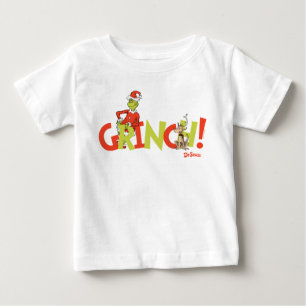 Grinch! Charakter-Logo-Grafik Baby T-shirt