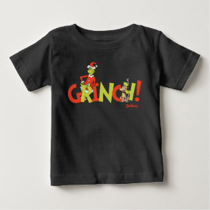 Grinch! Charakter-Logo-Grafik Baby T-shirt