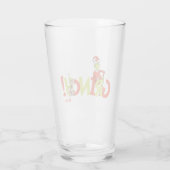 Grinch! Charakter-Logo-Grafik Glas (Rückseite)