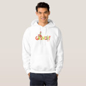 Grinch! Charakter-Logo-Grafik Hoodie (Vorne ganz)