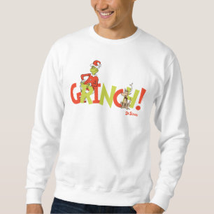 Grinch! Charakter-Logo-Grafik Sweatshirt