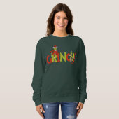 Grinch! Charakter-Logo-Grafik Sweatshirt (Vorne ganz)