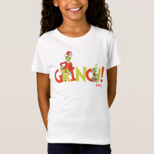 Grinch! Charakter-Logo-Grafik T-Shirt
