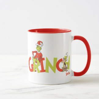 Grinch! Charakter-Logo-Grafik Tasse