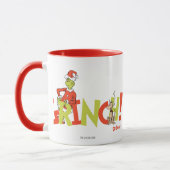 Grinch! Charakter-Logo-Grafik Tasse (Links)
