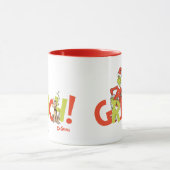 Grinch! Charakter-Logo-Grafik Tasse (Zentrum)