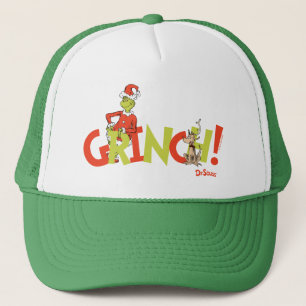 Grinch! Charakter-Logo-Grafik Truckerkappe