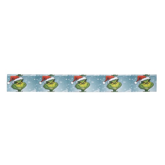 Grinch Christmas Satinband (Vorderseite)