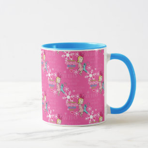 Grinch Cindy-Lou Who Rosa Holiday-Muster Tasse