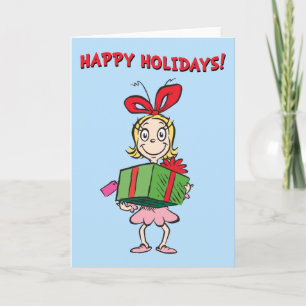 Grinch Cindy-Lou Who Weihnachtsgeschenk Feiertagskarte