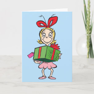 Grinch Cindy-Lou Who Weihnachtsgeschenk Feiertagskarte