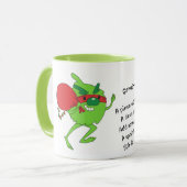 Grinch Coffee Tasse (Vorderseite Links)