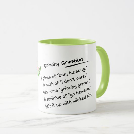 Grinch Coffee Tasse (VorderseiteRechts)