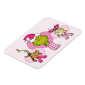 Grinch Crew in Pink Valentine's Portrait Magnet (Linke Seite)