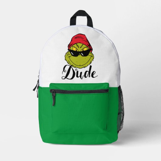 Grinch | Der Typ Bedruckter Rucksack (Vorderseite)