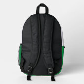 Grinch | Der Typ Bedruckter Rucksack (Rückseite)