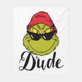Grinch | Der Typ Fleecedecke (Vorderseite)