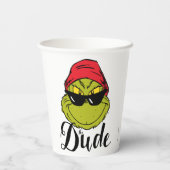 Grinch | Der Typ Pappbecher (Rückseite)