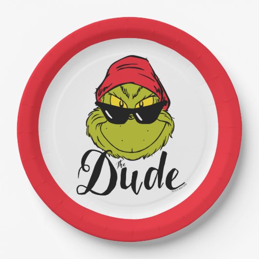 Grinch | Der Typ Pappteller (Vorderseite)