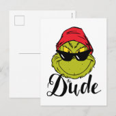 Grinch | Der Typ Postkarte (Vorne/Hinten)