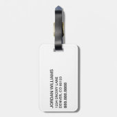 Grinch | Everything is Fine Gepäckanhänger (Rückseite vertikal)