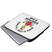 Grinch | Everything is Fine Laptopschutzhülle (Vorne Knopf)